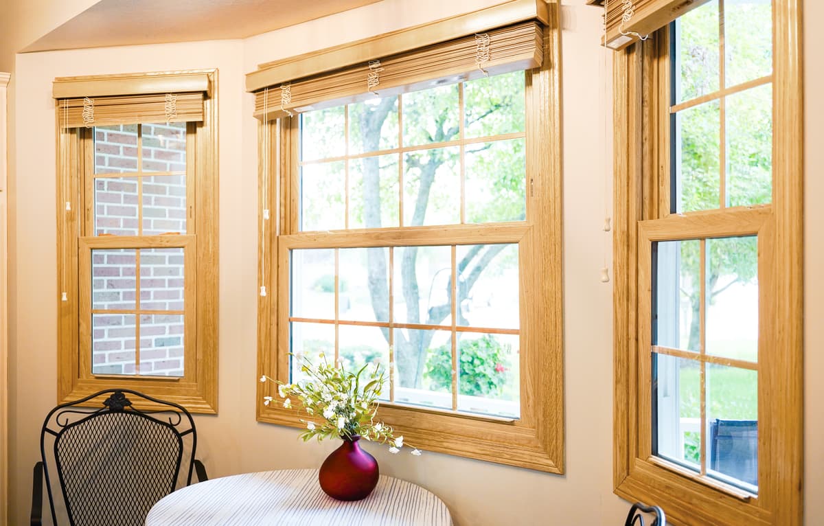 Wood Windows installation in Arlington TX