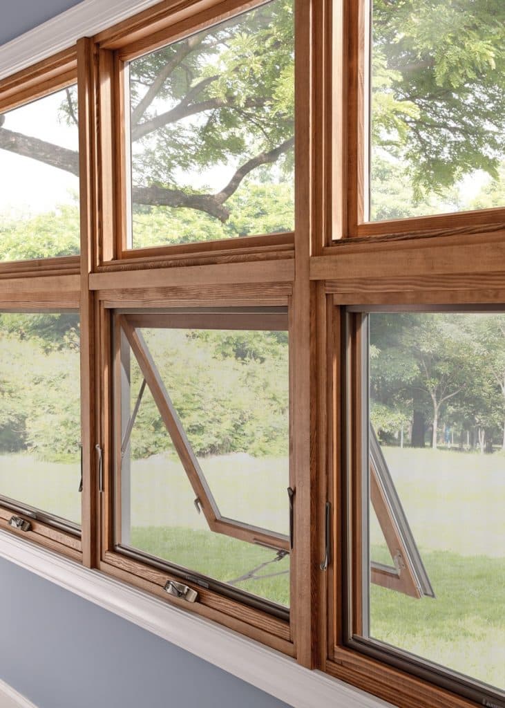 Wood Clad Windows installation in Arlington TX